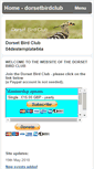 Mobile Screenshot of dorsetbirds.org.uk