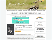 Tablet Screenshot of dorsetbirds.org.uk